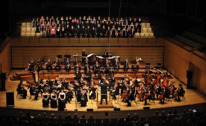 Musicians will gather en masse for the QPAC performance. 